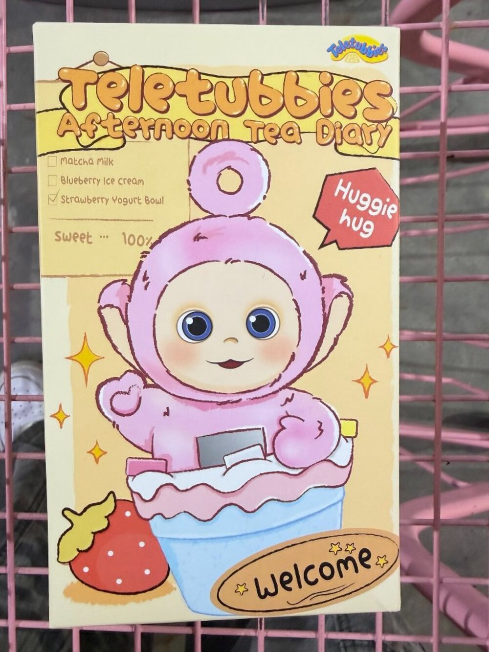 Teletubbies Afternoon Tea Diary Plush Pendant Blind Box 1 Random New Sealed